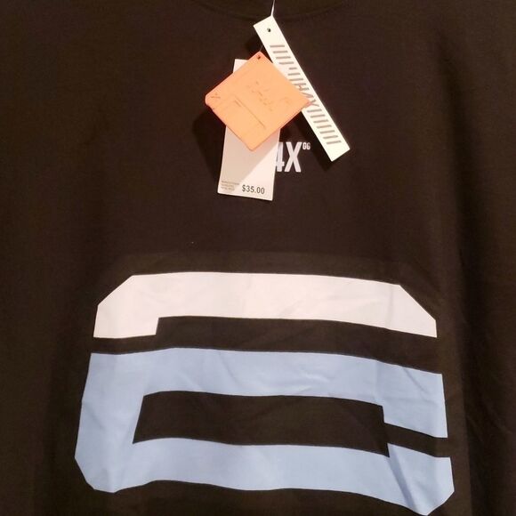 H4X Men's T-Shirts Black Graphic-Print Crewneck - Picture 9 of 10